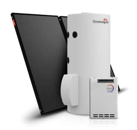 Chromagen solar hot water system