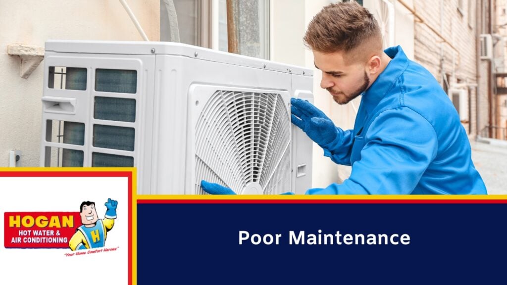 Why is My Air Conditioner Leaking Water? » Air Conditioner Poor Maintenance