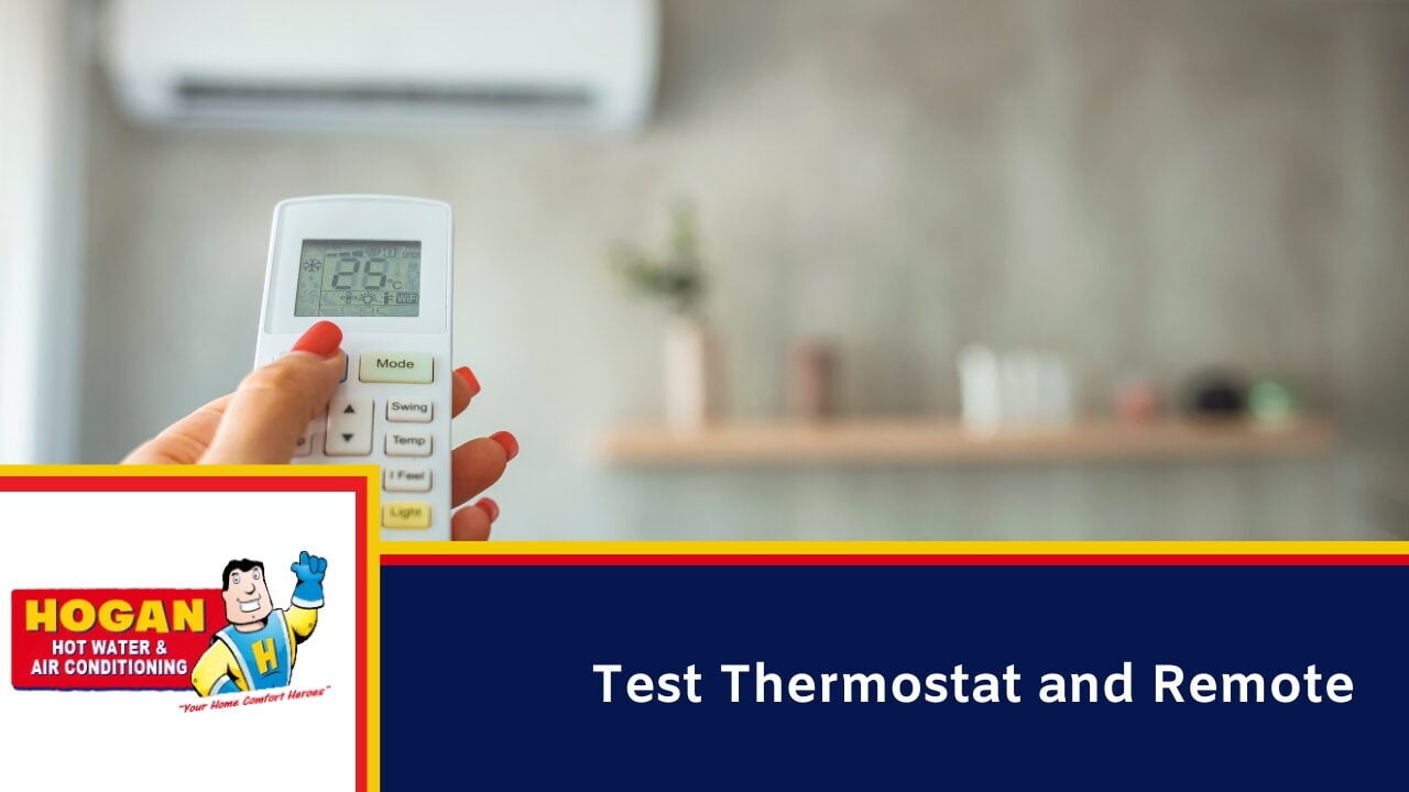 Test Thermostat and Remote
