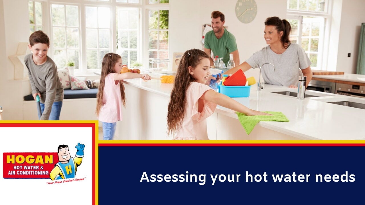 Assessing your hot water needs
