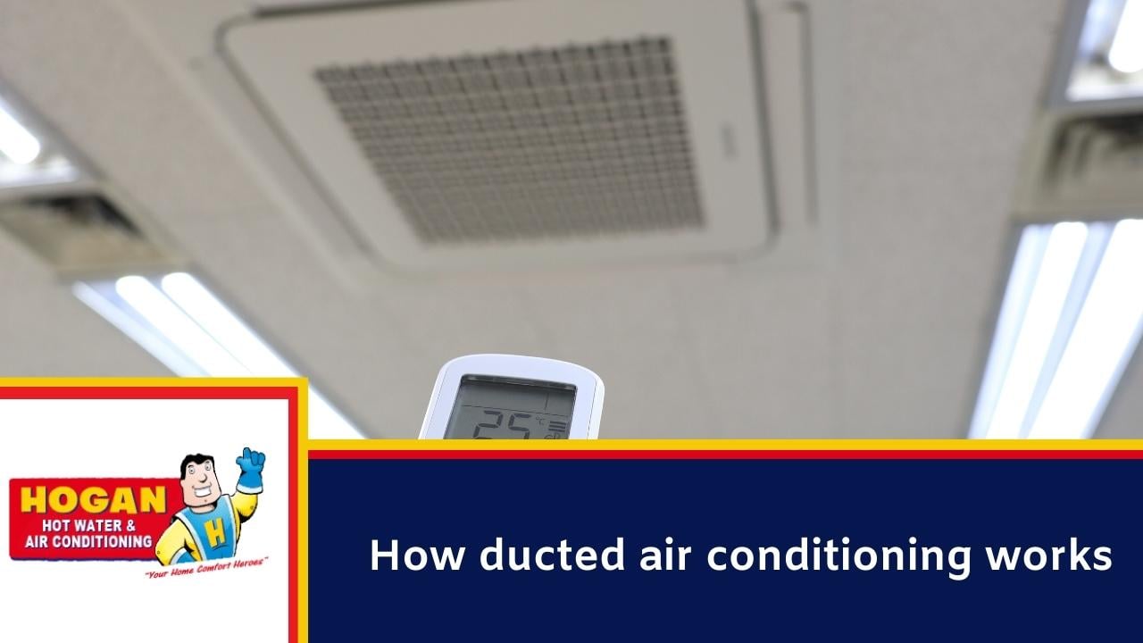 How ducted air conditioning works