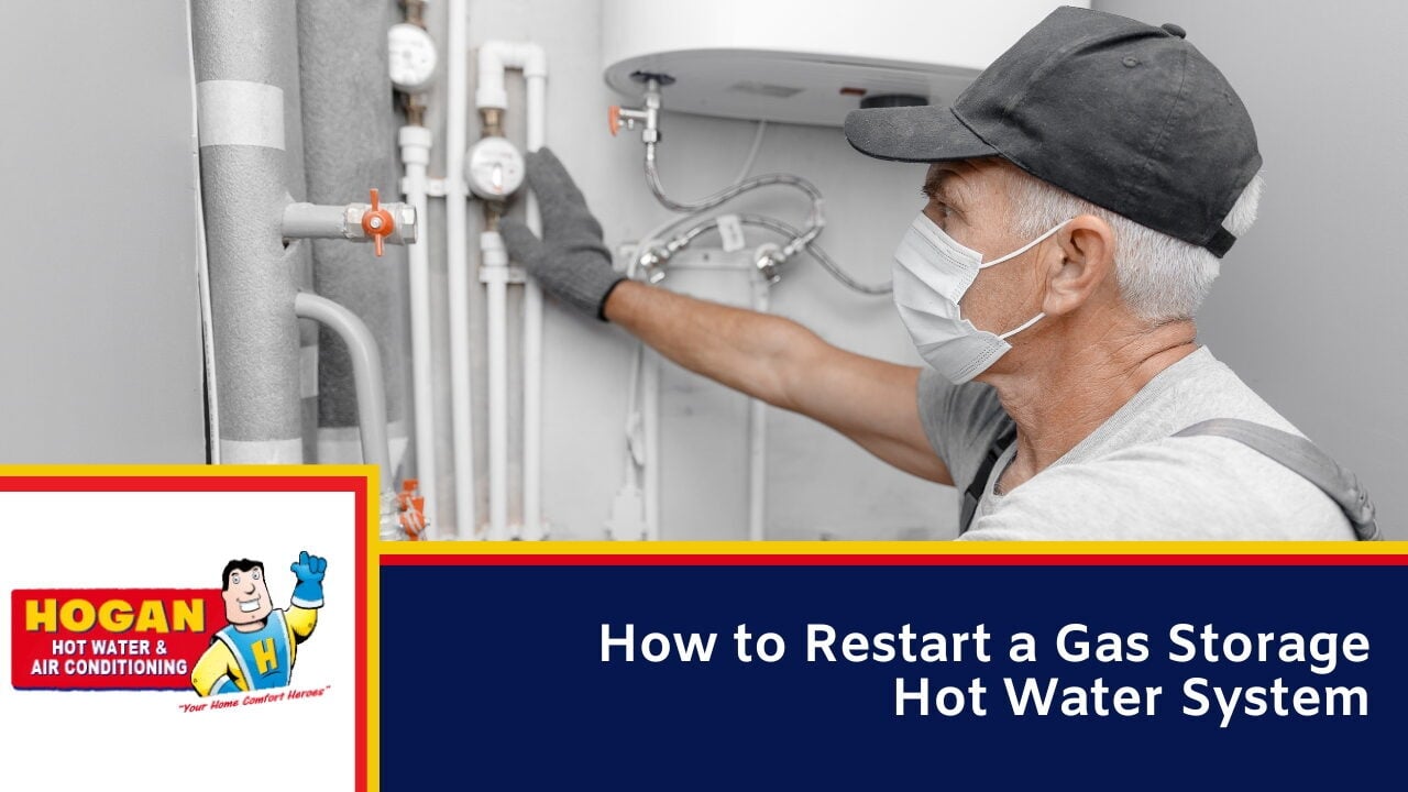 How to Restart a Gas Storage Hot Water System