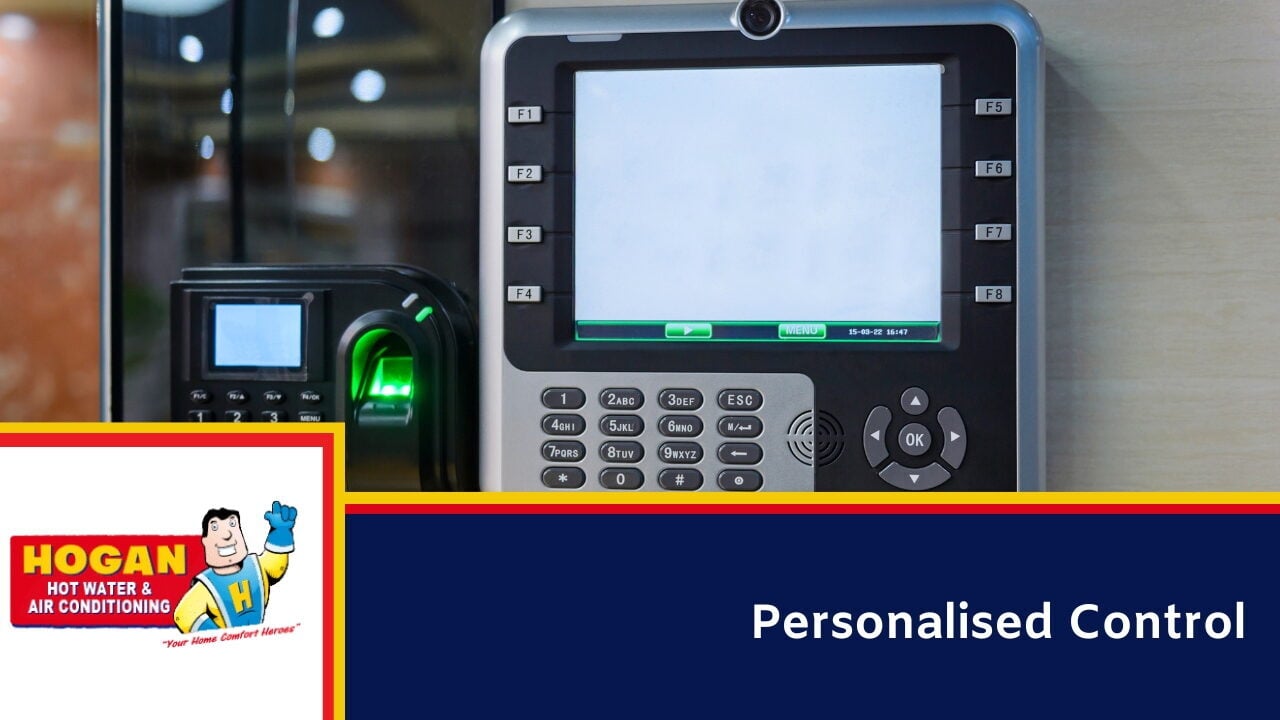 screen and biometrics for personalised control