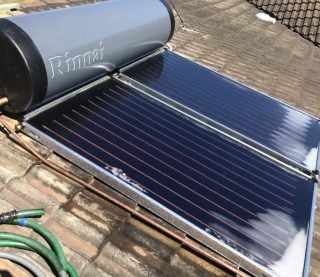 Rinnai Stainless Steel solar hot water system