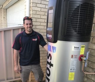 iStore heat pump hot water system iStore heat pump hot water system